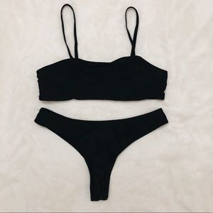 Black bikini set